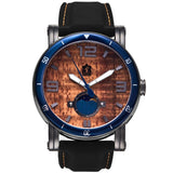 Waterman Watch in Gunmetal with Black Band