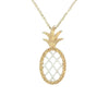 Pineapple Pendant in Yellow Gold - Large