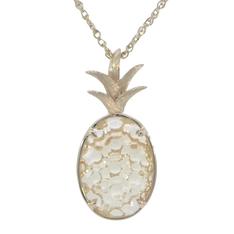 Small Citrine Pineapple Pendant