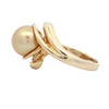 Golden South Sea Pearl Ring in Yellow Gold