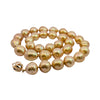 Baroque Golden South Sea Pearl Strand