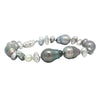 Tahitian Pearl and Keshi Bracelet