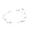 White Gold Akoya Pearl Bracelet