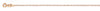 Bead and Bar Chan in Two Tone Gold - 18"