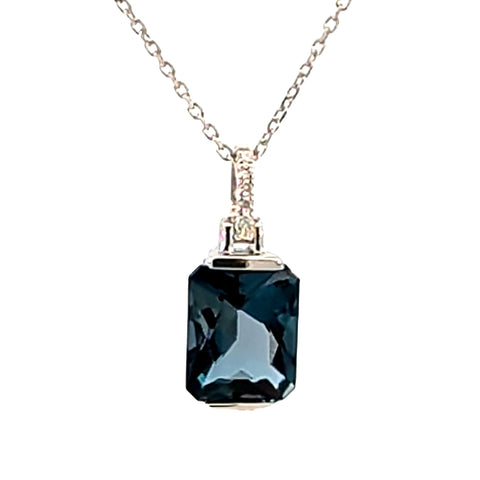 Sterling Silver London Blue To