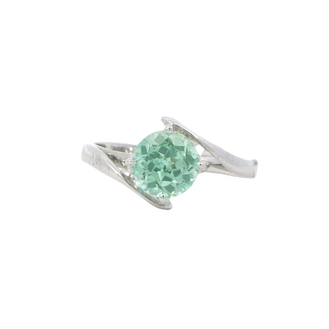 Sterling Silver Lab Grown Gree