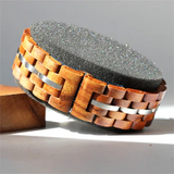 22mm Koa Link Watch Band - Silver