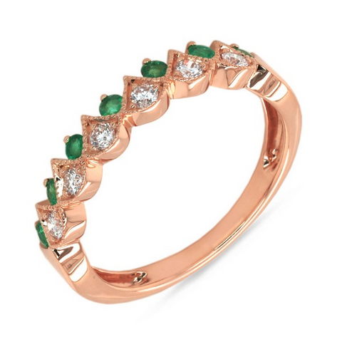 Emerald and Diamond Band
