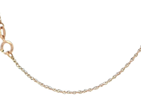 Baby Rope Chain in Rose Gold