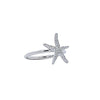 Starfish Ring in White Gold