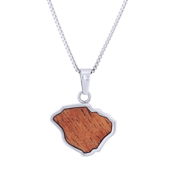 Hawaiian Koa Wood Kauai Necklace