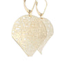 Medium Circle Earring in Yellow Gold