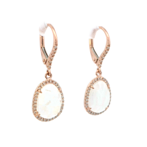 Moonstone Drop Earrings