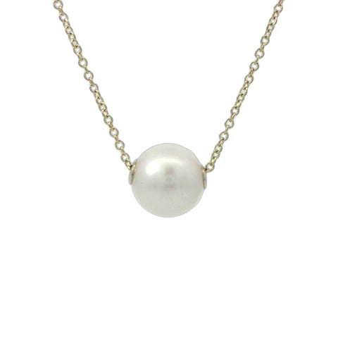 White Pearl on Chain