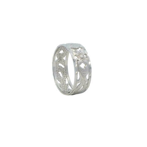 Kaipo Ring in White Gold-Size 5