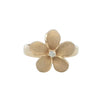 Plumeria Ring in Yellow Gold