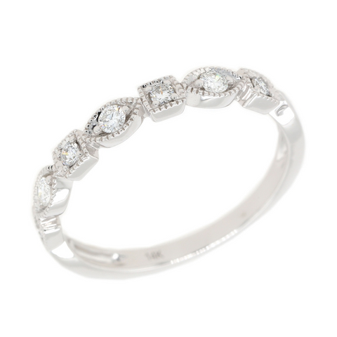 Diamond Wedding Bands  -  Women'