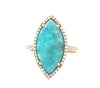 Paraiba Tourmaline Ring in Rose Gold