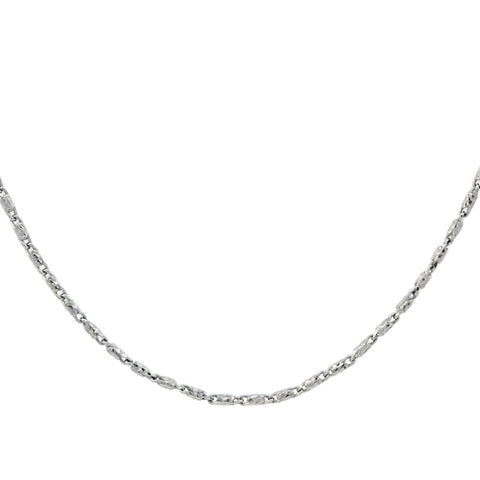 Raso Chain in White Gold