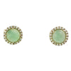 Chrysoprase Stud Earings