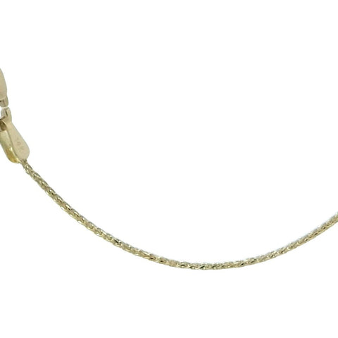 Round Wheat Chain in Yellow Gold - 20