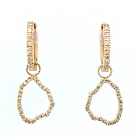 Kauai Island Earring Charms for Hoop Earrings