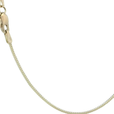 Singapore Foxtail Chain in Yellow Gold - 20