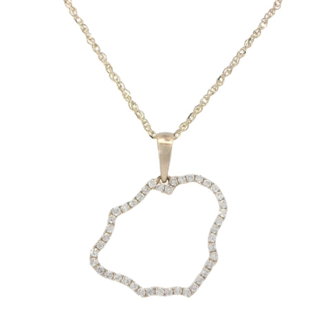Kauai Pendant in Yellow Gold