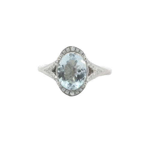 Aquamarine Ring