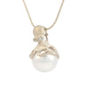 Octopus with White Pearl