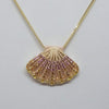 Sunrise Shell Pendant in Gold