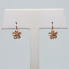 Plumeria Leverback Earrings