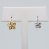 Plumeria Leverback Earrings