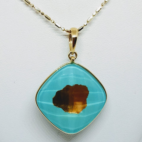 Treasure Island Pendant with Four Islands & Kauai