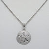 Silver Sand Dollar Pendant