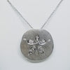 Silver Sand Dollar Pendant