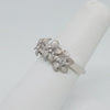 Silver Four Plumeria Ring