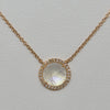 Rose Cut Gemstone Necklace