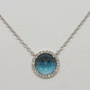 Rose Cut Gemstone Necklace