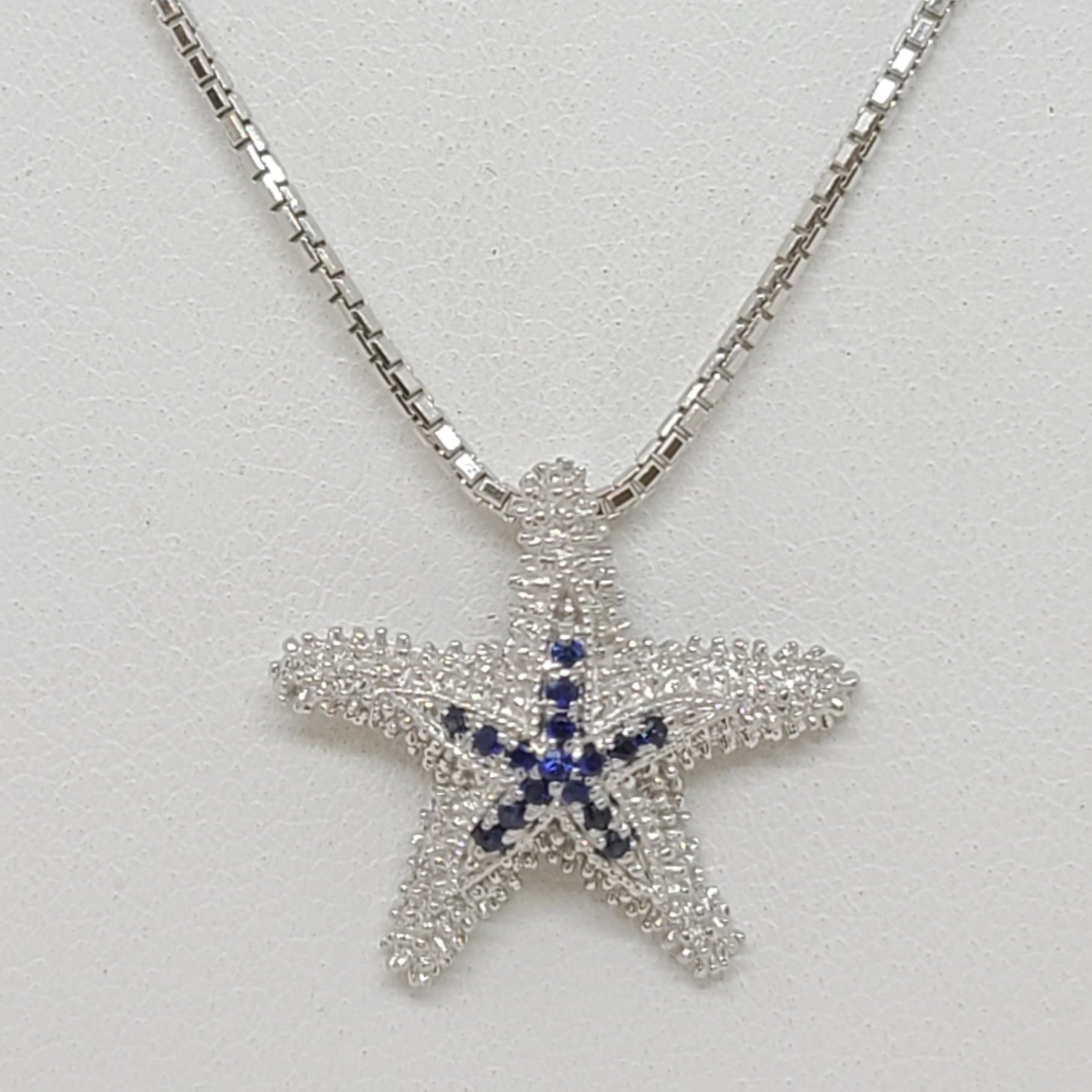Silver Sea Star Pendant