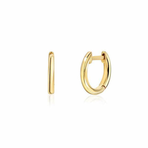 Gold Huggie Earrings
