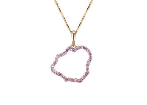 Kauai Pendant with Amethyst