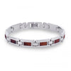 Koa Wood Link Bracelet - Slim