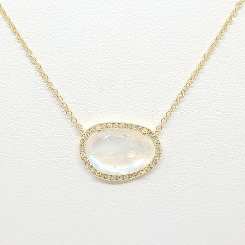 Rainbow Moonstone Necklace