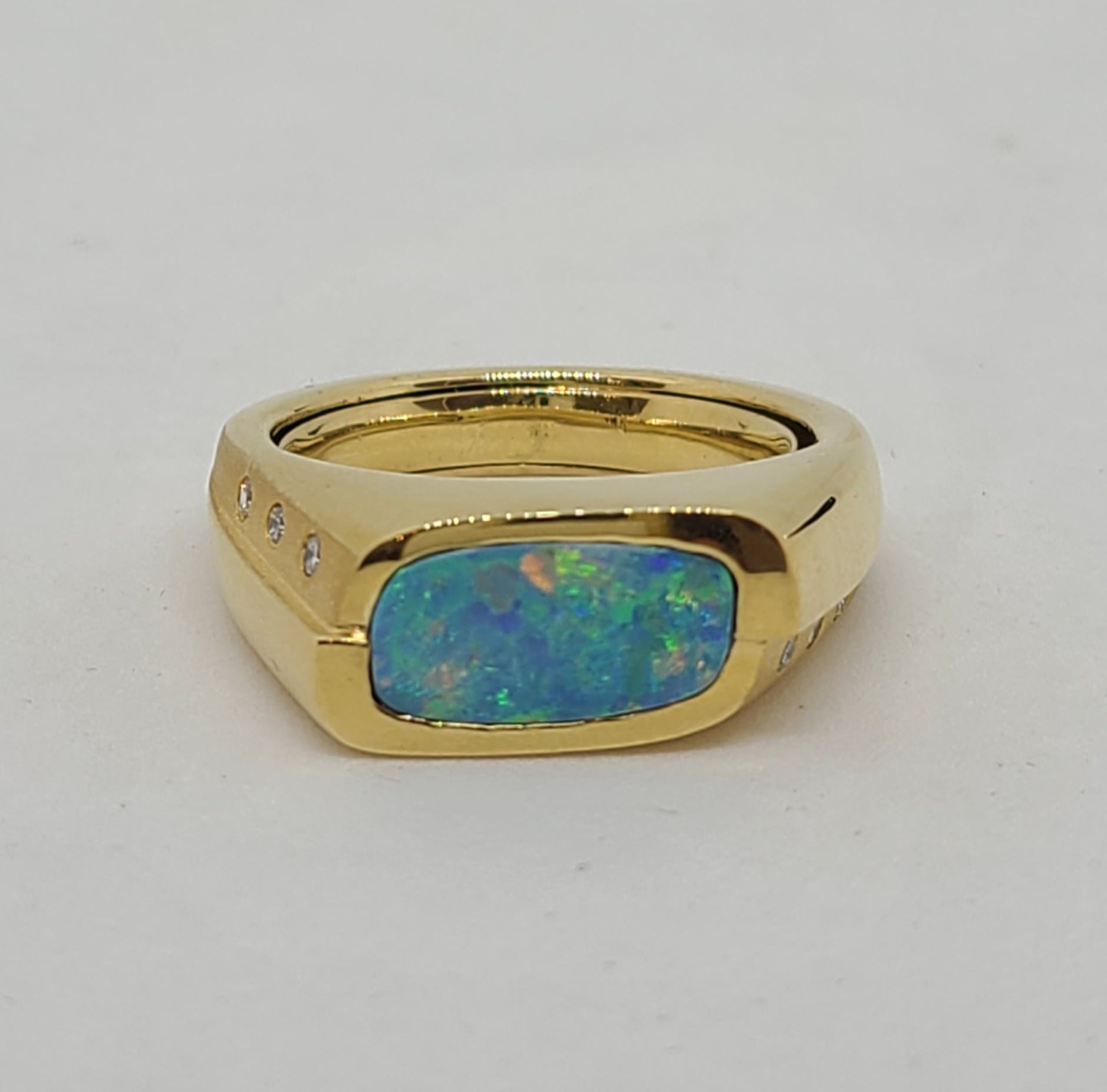Men's Opal Ring