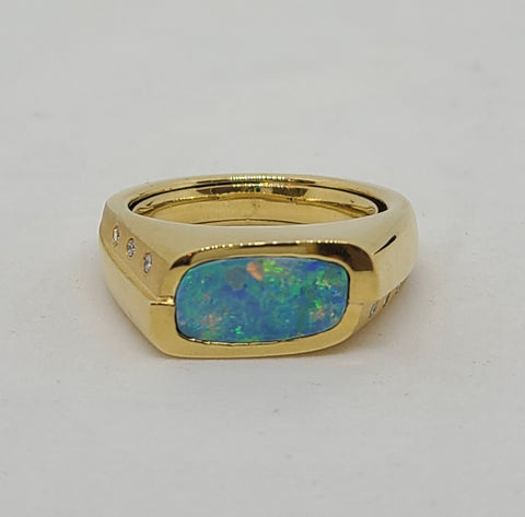Men's Opal Ring