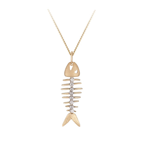 Fishbone Pendant